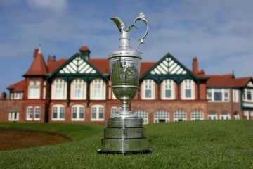 Royal Lytham and St Annes with Claret jug