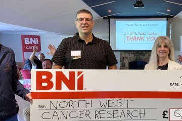 BNI NW Cancer Research lr Ben Clifton Peter Walmsley Tanya Harris Charlotte Ellwood.jpeg.jpg