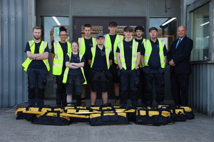 12 Progress Housing Group Apprentices Receive Toolkits
