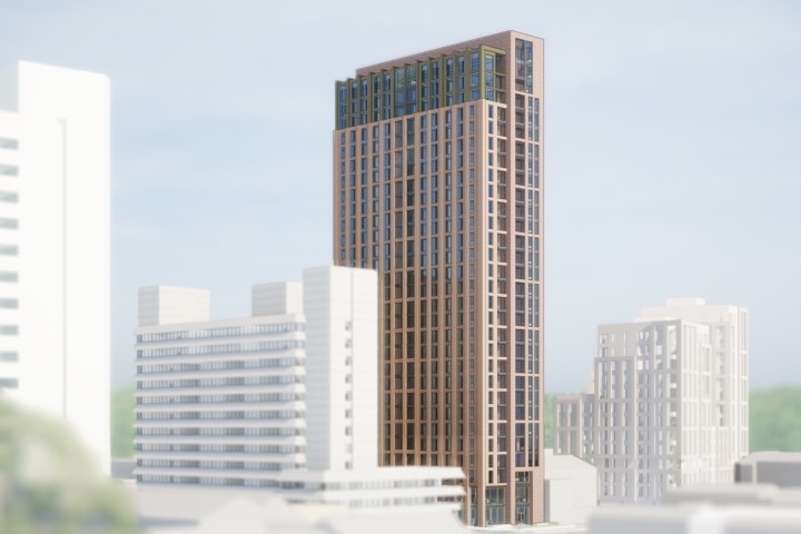 Artist impression of the new scheme