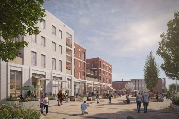 Artist impression of the Chorley in the plans