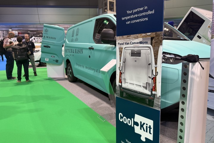 Coolkit with the Fortnum and Mason van