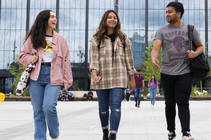 Happy students at ULAN
