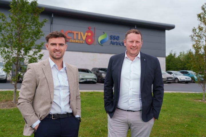 Benedict Ennis, MD of Low Carbon Energy, and Activ8 Energies CEO Ciarán Marron
