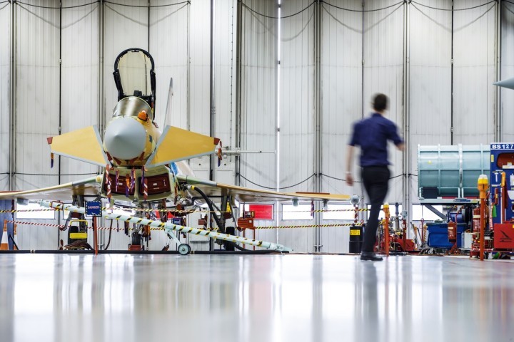 Typhoon production Warton