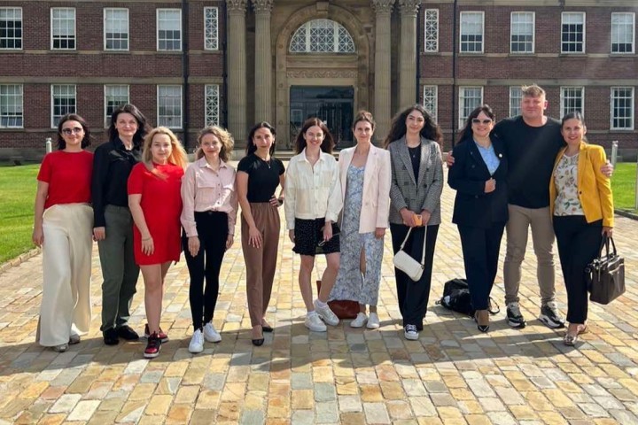 Ukrain University students visit Edge Hill 
