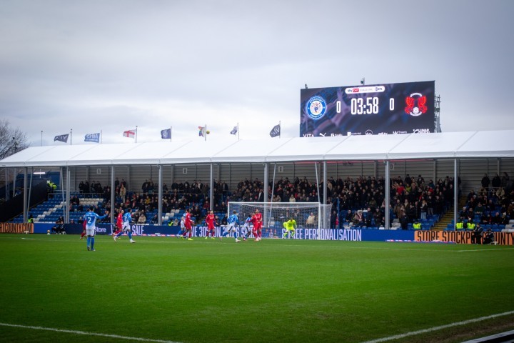 Stockport County boards provided by ADI
