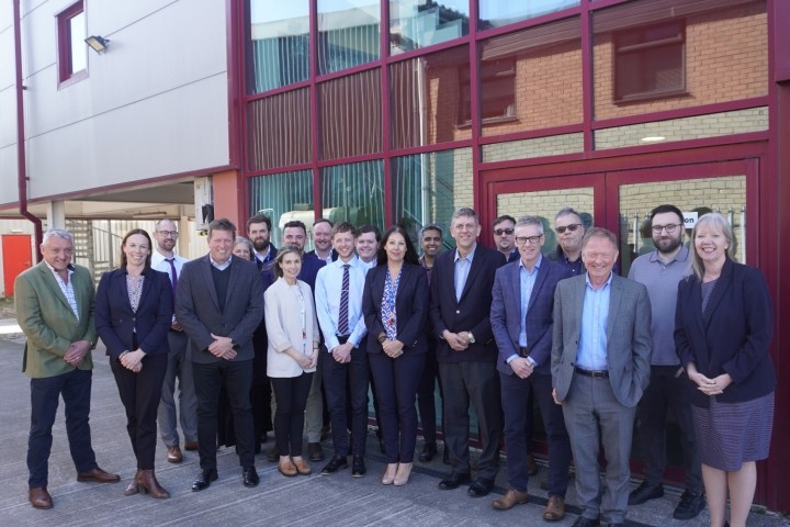 The opening of the Wynnstay Group office