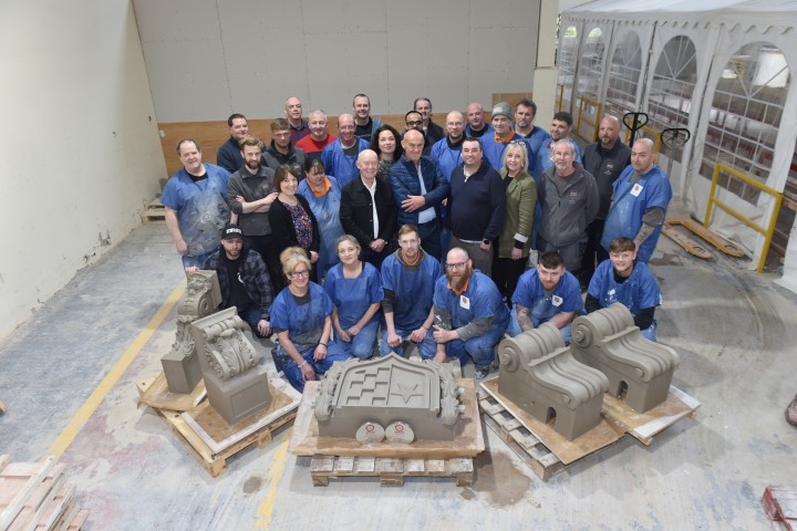 Darwen Terracotta celebrate their awards