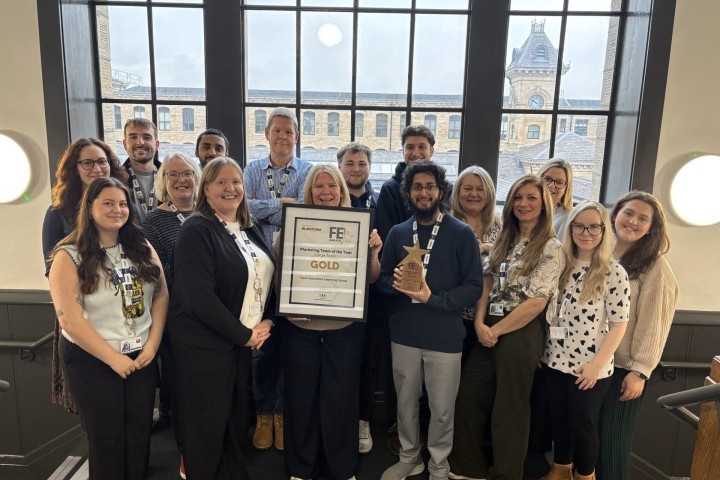 ELLG Marketing team award