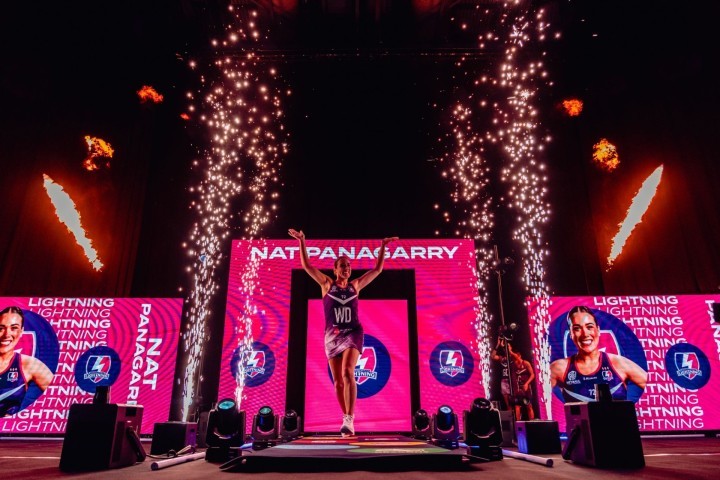 ADI helped produce this scene at Netball Super League Duel