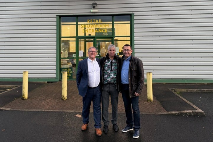 Ralf Grass with Guy Mears and Philip Cefai