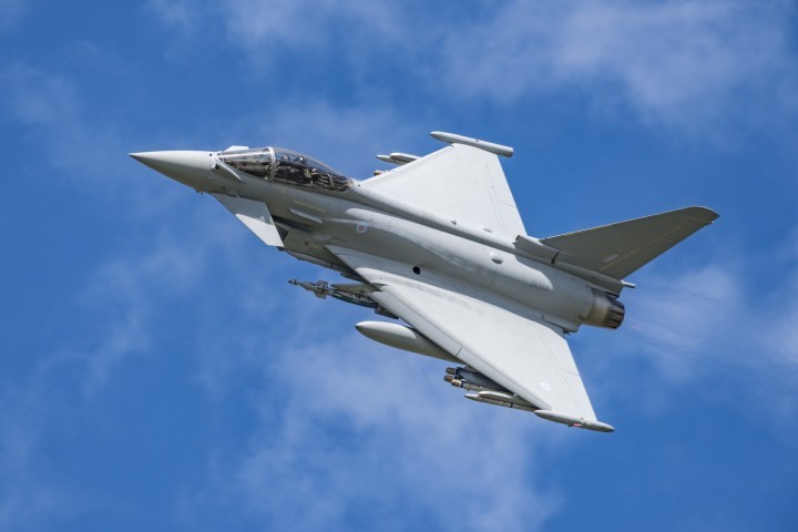 Typhoon courtesy of BAE Systems