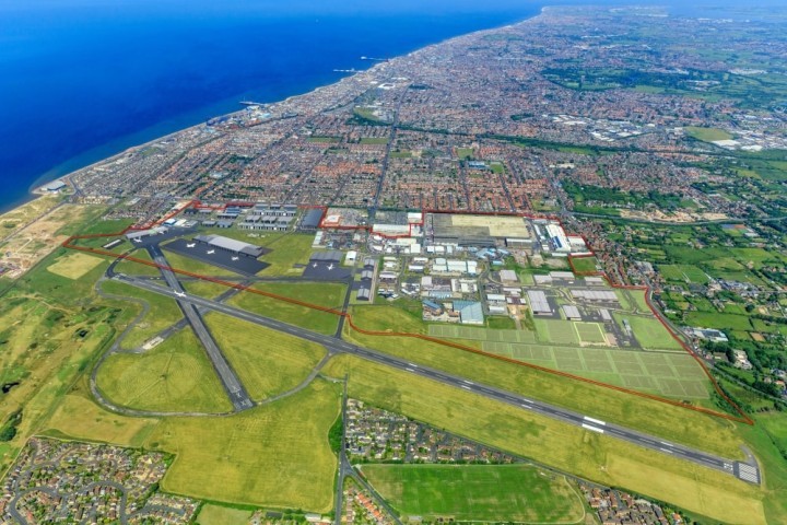 Blackpool Airport EZ Masterplan Visual Dec 2023