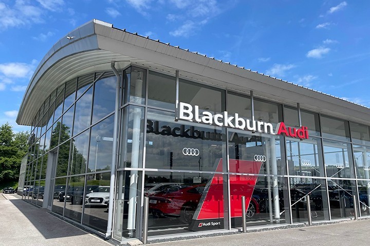 Exterior Of Blackburn Audi 8 Desktop