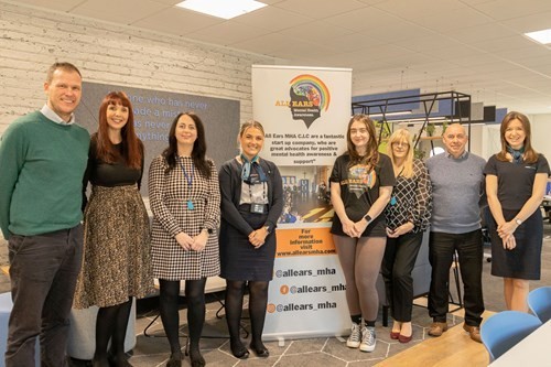 Miller Homes Team Members With Amy From All Ears Mha