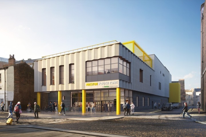 Preston Youth Zone Artist's Impression