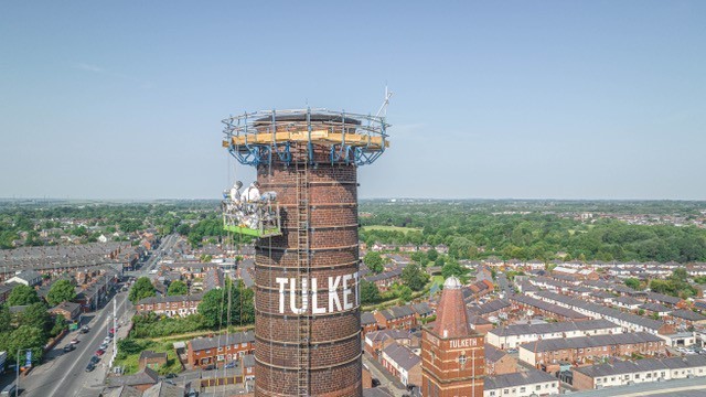 Tulketh Mill Chimney