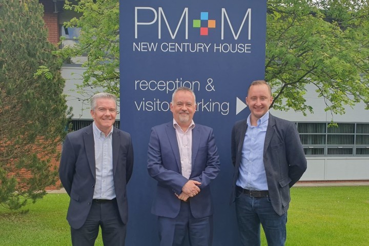 Paul Spencer Stephen Robinson And Ryan Bilsborough of PM+M