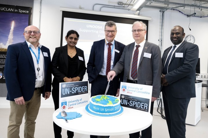 UCLAN UN SPIDER Launch