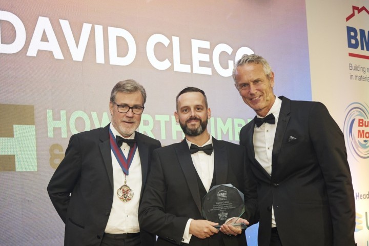 David Clegg wins BMF Award