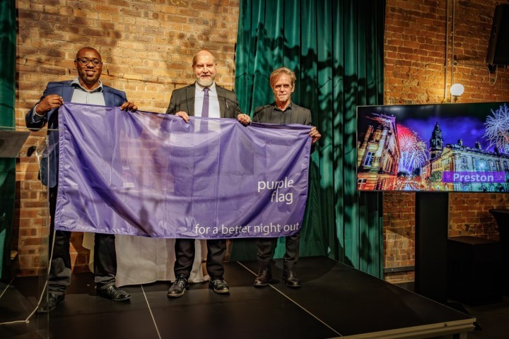 Preston City Council Purple Flag