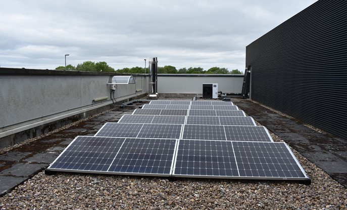 West Lancashire College Solar Panels