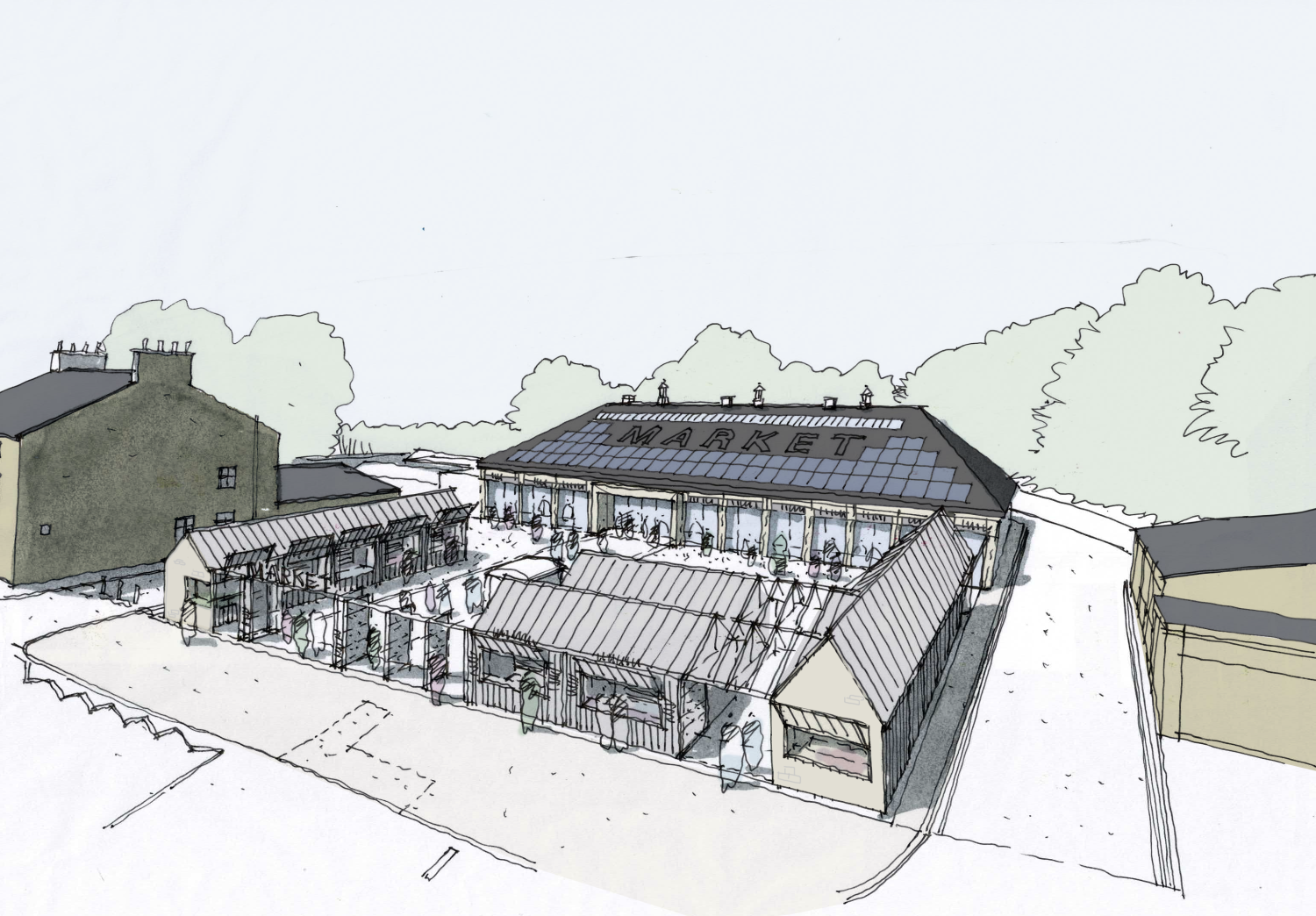 Rawtenstall Market Drawings