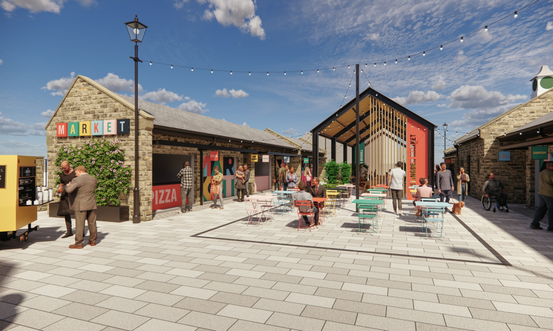 Haslingden Market Visuals