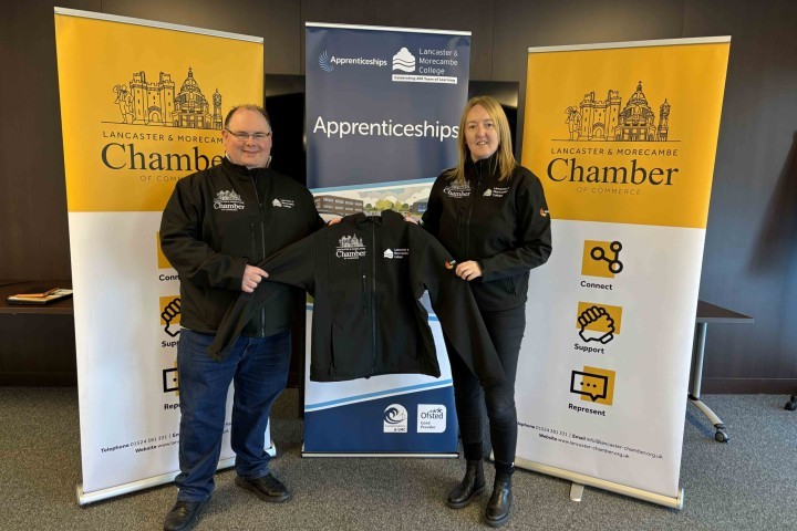 Graham White & Jayne Roper with Jacket.jpg.jpg