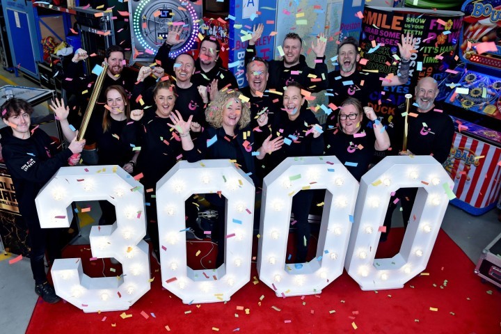 Photo of The Fun Experts celebrating 3000 customer reviews (2) (2).jpg.jpg