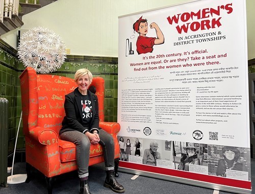 julie-hesmondhalgh-enjoying-the-new-talking-chair-at-accrington-library-which-tells-stories-from-working-women-in-accrington-from-the-1960s-and-70s.jpeg