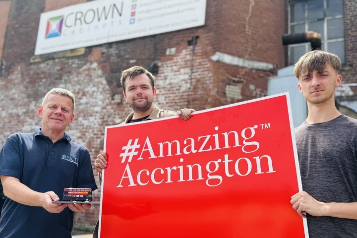 NLTG tutor Stuart Gower Crown Cabinets Jake Gregory and NLTG Apprentice Adam Sloan.jpg.jpg