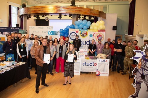 sara-britcliffe-mp-for-hyndburn-and-haslingden-and-cllr-miles-parkinson-obe-leader-of-hyndburn-borough-council-opening-the-futures-event.jpg
