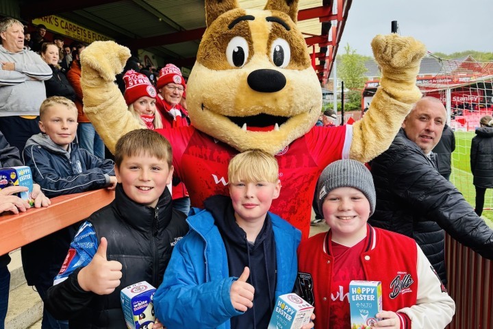 The Easter eggs will be handed out around the Wham Stadium on Good Friday.jpg.jpg