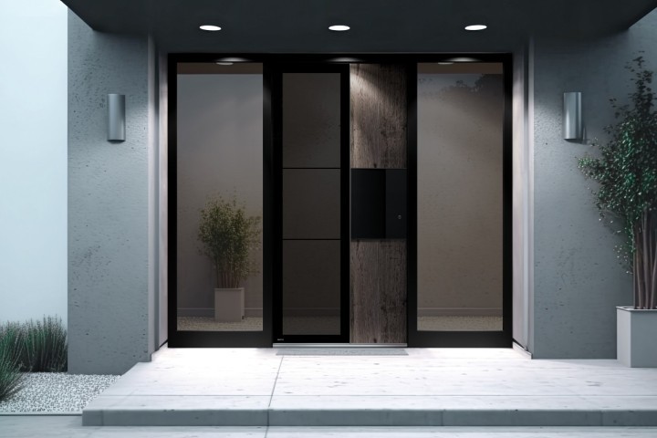 Aluminium entrance door from Weru UK's Atris range, www.weru.uk.jpg.jpg
