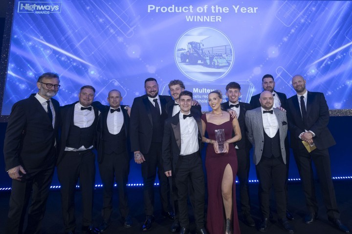 Hugh Dennis Presents Multevo With Product Of The Year Award