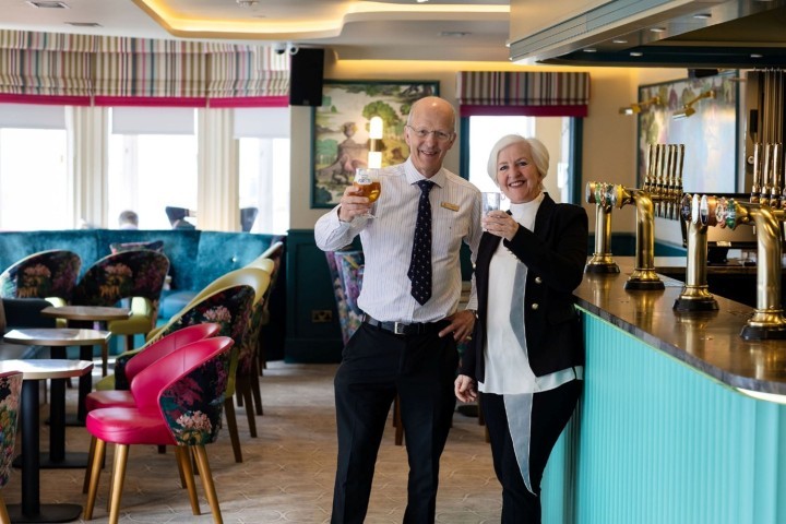 Nigel Seddon and Liz Brown