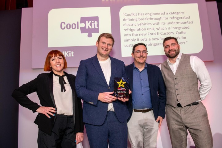 Cally Beaton, MD Daniel Miller, Sales Director Patrick McKimm and Michael Wilkes from Rhino (sponsor