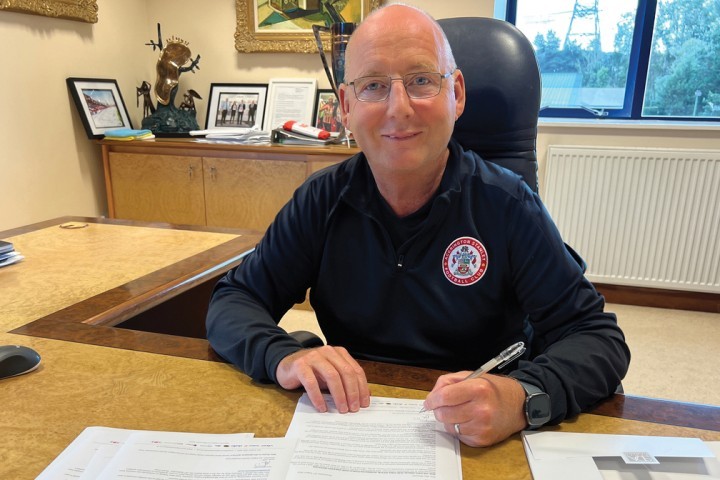 Accrington Stanley Chairman Andy Holt will be offering 160 free tickets for every home game next season.jpg.jpg