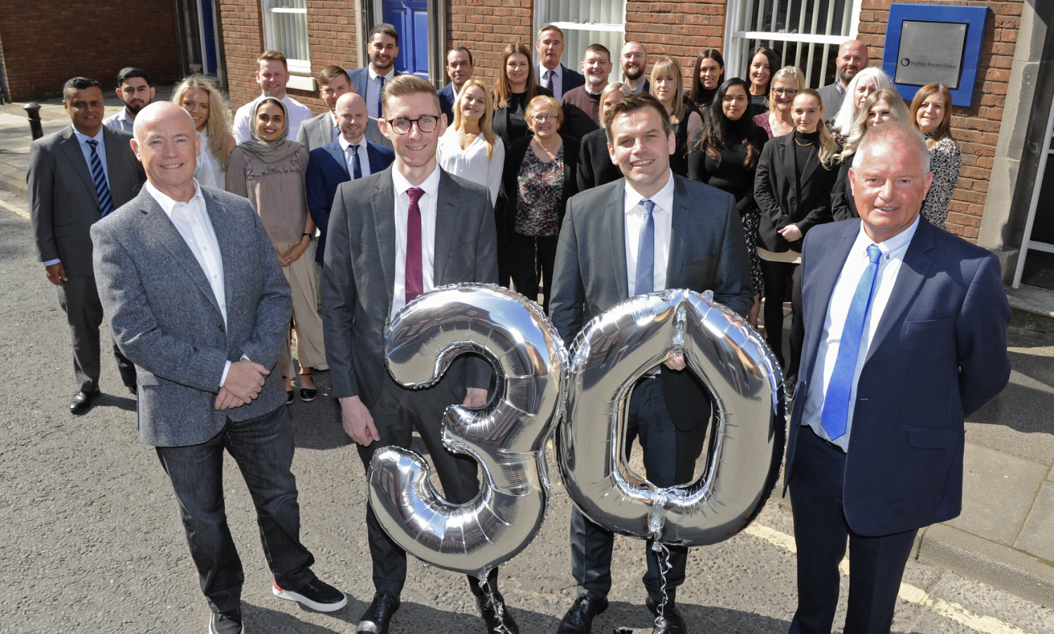 The Begbies Traynor team marks 30 years in Preston