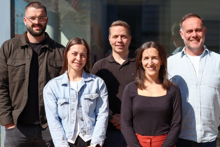 Ben Chicken (Director of Commercial), Katie Shepherd (Director of Marketing), Paul Taylor (Managing Director), Rachel Miller (Director of Finance) and Matthew Humphreys (Director of Sales)