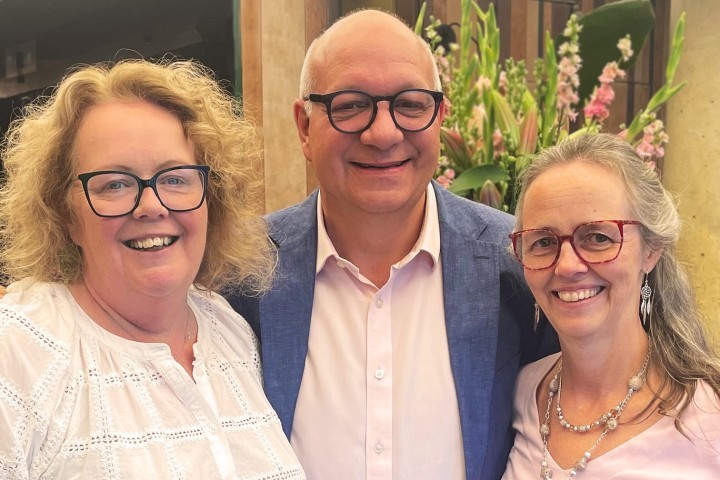 Maria Hallows, executive partner Beever and Struthers, Simon Massey, managing partner Menzies LLP and Caroline Monk, executive partner Beever and Struthers