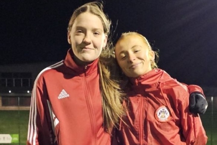 16 year olds Lily Metcalf and Niamh Corrigan will represent Accrington Stanley Women in Dallas USA.jpeg.jpg