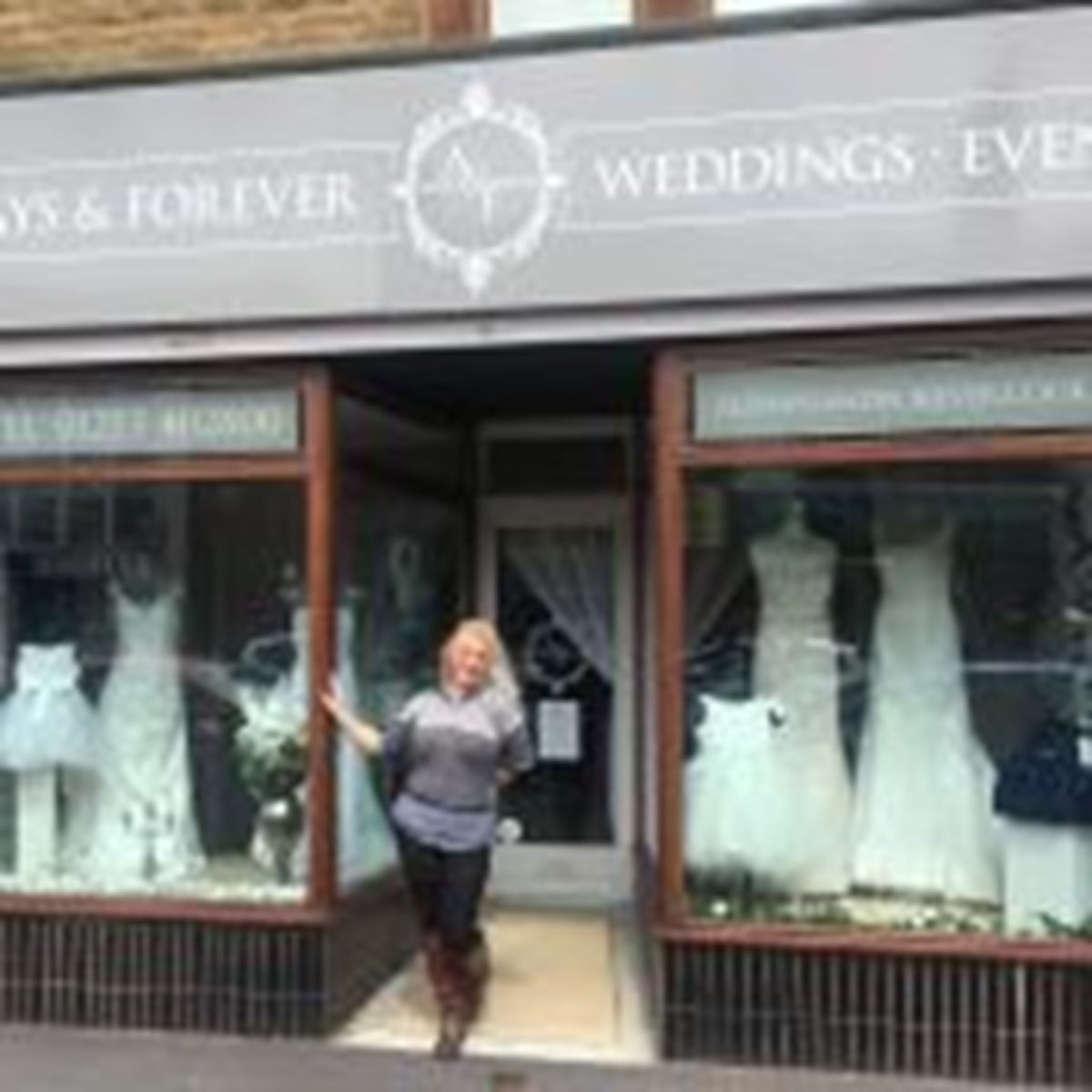 Rollercoaster: Kim Lord set up her shop 'Always and Forever' a year ago with help from Blackpool council